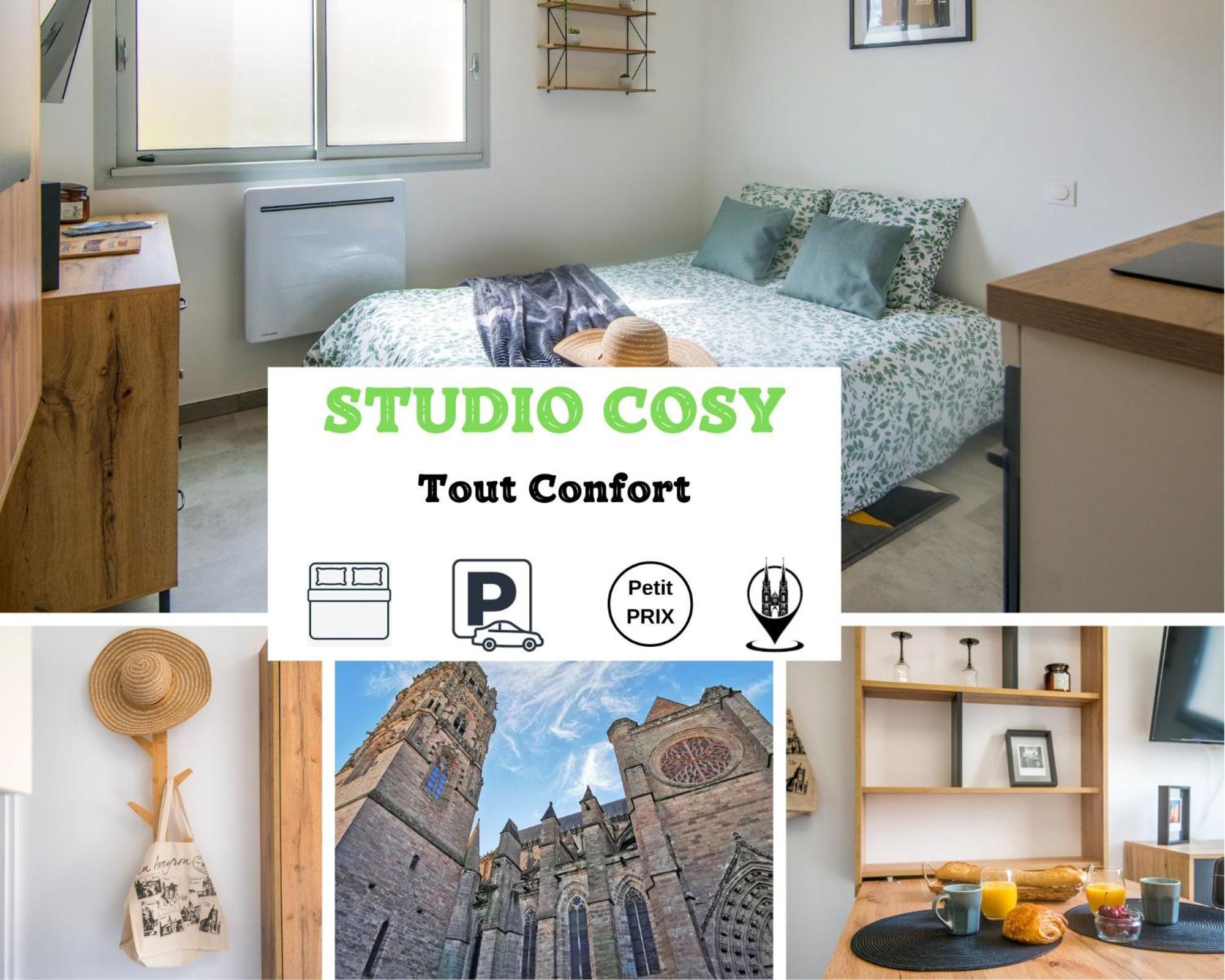 Studio Cosy - Tout Confort Rodez Zewnętrze zdjęcie